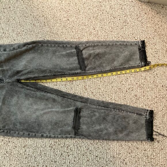 American Eagle acid wash skinny jeans size US6 reg - Picture 5 of 7